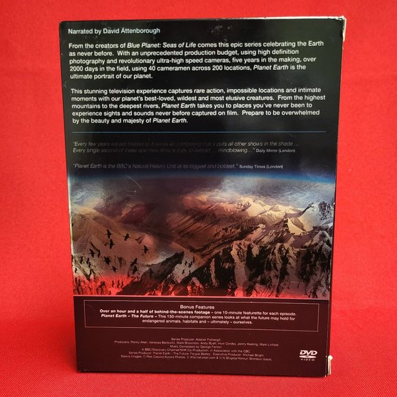 Planet Earth The Complete Series 5 Discs Set - Picture 2 of 13